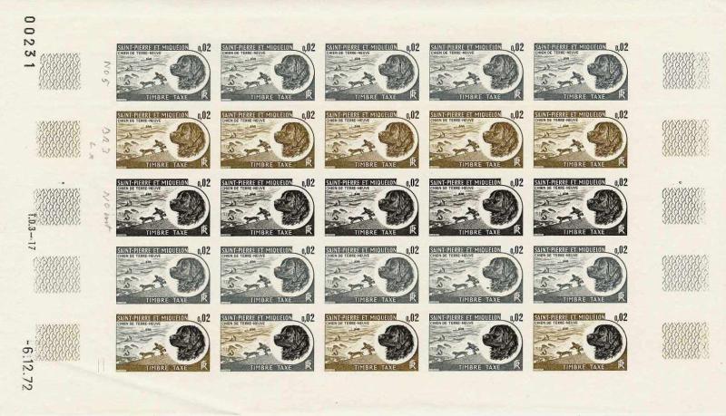 St_Pierre_1972_Yvert_Taxe_77-Scott_J77_full_sheet_b