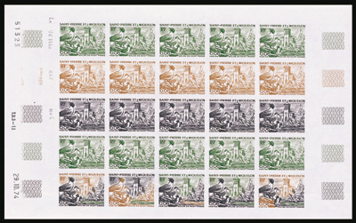 St_Pierre_1974_Yvert_438-Scott_436_full_sheet_b