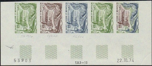 St_Pierre_1974_Yvert_439-Scott_437_five