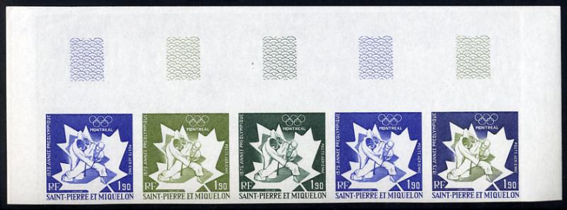 St_Pierre_1975_Yvert_PA61-Scott_C58_five_i