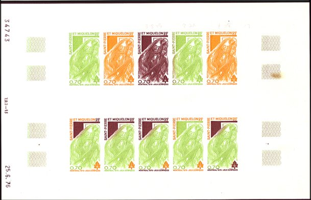 St_Pierre_1976_Yvert_450-Scott_448_full_sheet