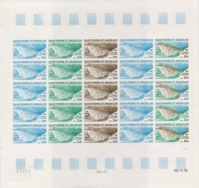 St_Pierre_1976_Yvert_452-Scott_450_full_sheet