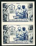 Togo_1950_Yvert_254-Scott_B11_pair_b