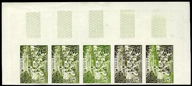 Togo_1956_Yvert_259-Scott_331_five_a