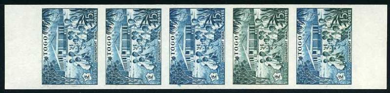 Togo_1956_Yvert_259-Scott_331_five_d