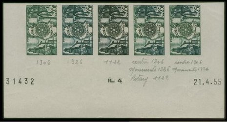 Tunisia_1955_Yvert_393-Scott_262_five_b