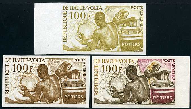 Upper_Volta_1968_Yvert_PA58-Scott_C58_different_colors_b