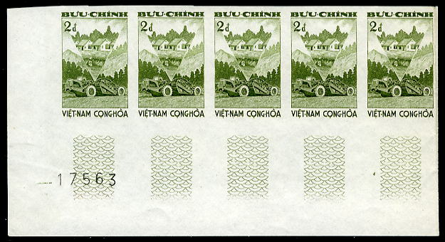 Vietnam_Sud_1961_Yvert_186-Scott_183_five_a