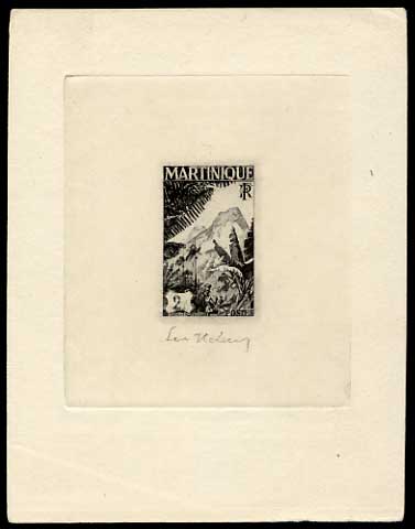 Martinique_1947_Yvert_241a-Scott_232_unadopted_2f_Mont_Carbet_black_AP