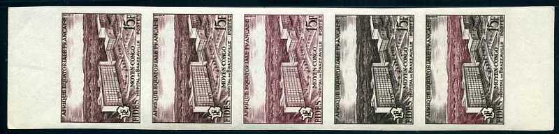Fr_Equat_Africa_1956_Yvert_234-Scott_191_five_c