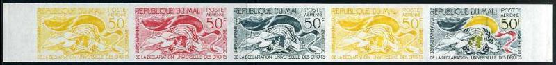 Mali_1963_Yvert_PA21-Scott_C21_five_c