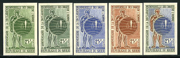 Niger_1963_Yvert_134-Scott_128_different_colors