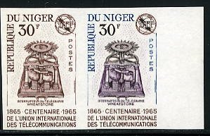 Niger_1965_Yvert_163-Scott_157_pair_a