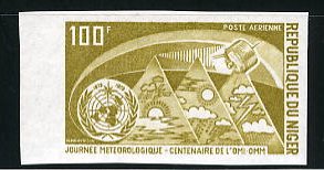 Niger_1973_Yvert_PA214-Scott_C214_olive-green