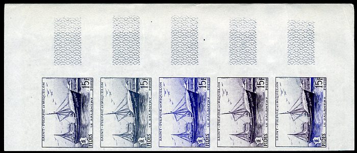 St_Pierre_1955_Yvert_352-Scott_350_five_h