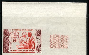 St_Pierre_1950_Yvert_344-Scott_B14_multicolor