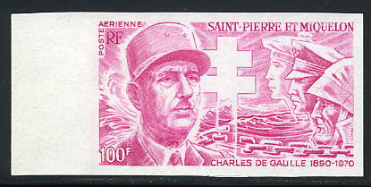 St_Pierre_1972_Yvert_PA53-Scott_C50_lilac-red
