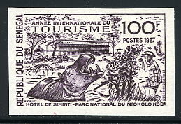Senegal_1967_Yvert_298-Scott_293_dark-violet