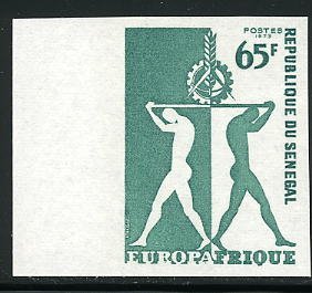 Senegal_1972_Yvert_386-Scott_386_green-grey