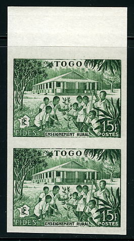 Togo_1956_Yvert_259-Scott_331_pair