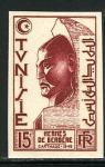 Tunisia_1950_Yvert_346-Scott_210_brown-red