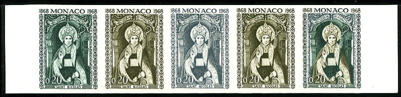 Monaco_1968_Yvert_745-Scott_685_five_e