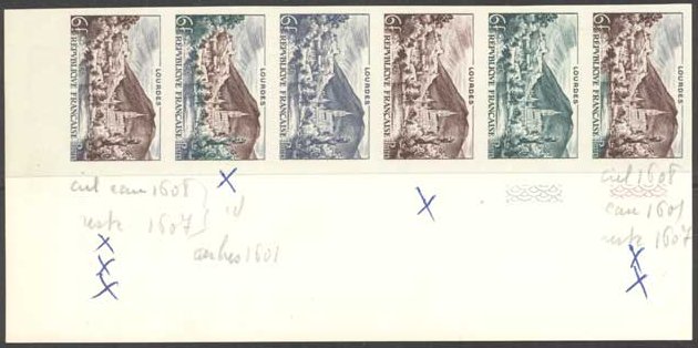 France_1954_Yvert_976-Scott_719_five_b