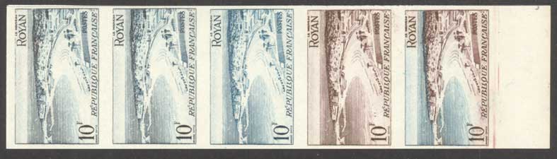 France_1954_Yvert_978-Scott_721_five_a