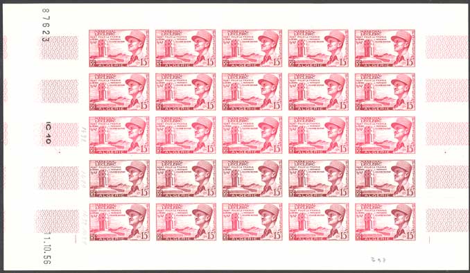 Algeria_1956_Yvert_338-Scott_280_full_sheet