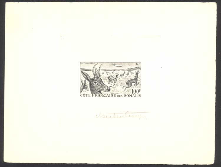 Somali_Coast_1958_Yvert_PA26-Scott_C21_black_c