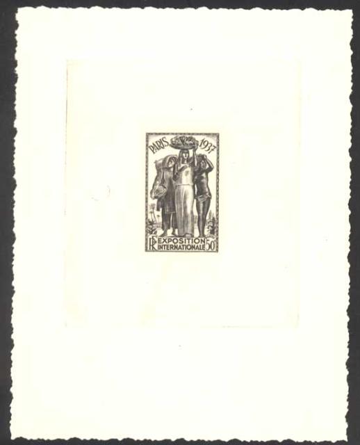 France_1937_Yvert_336r-Scott_324_unadopted_50c_Exposition_Internationale_Paris_black_AP