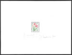 France_1964_Yvert_Taxe_97-Scott_black_+_dark-green_+_red_typo_b