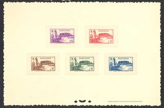 Fezzan_1946_Yvert_33-37-Scott_c