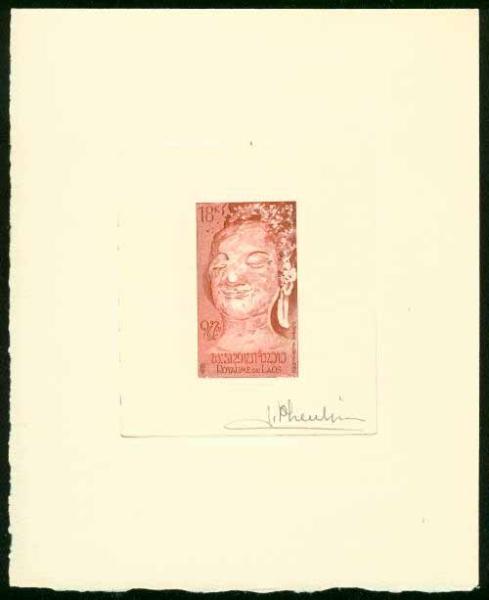 Laos_1957_Yvert_PA29-Scott_C29_red_a
