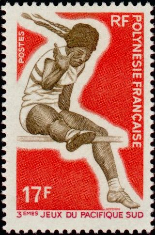 Polinesia_1969_Yvert_67-Scott_248_jumping_IS