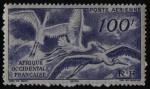 Fr_West_Africa_1947_Yvert_PA13-Scott_C13_100f_cicognes_b_IS