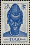 Togo_1941_Yvert_202-Scott_289_native_woman_IS