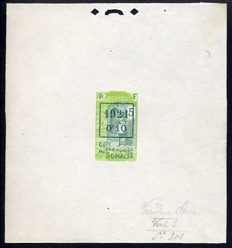 Somali_Coast_1922_Yvert_101a-Scott_unissued_overprint_1921_Vert_Claire_+_Vert_3_S_301_typo1_CP
