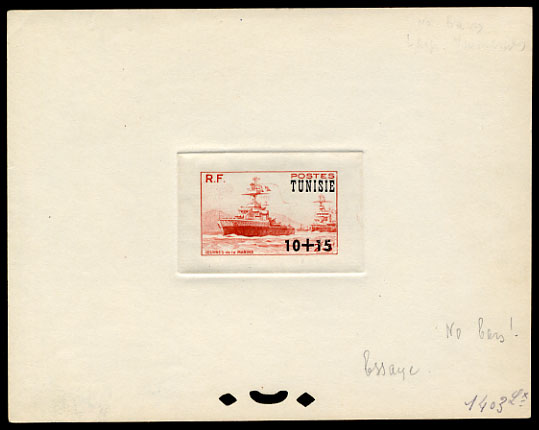 Tunisia_1947_Yvert_312a-Scott_B97_unadopted_black_overprint_red_1403_Lx_CP