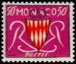 Monaco_1954_Yvert_405-Scott_312_typo