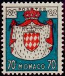 Monaco_1954_Yvert_406-Scott_313_typo