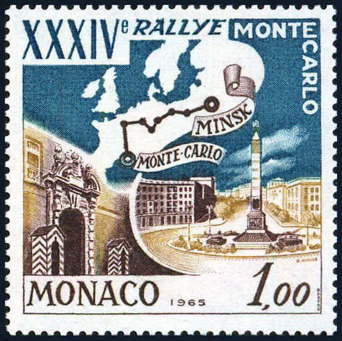 Monaco_1964_Yvert_662-Scott_603