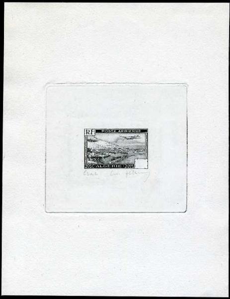 Algeria_1946_Yvert_PA1-Scott_C1_etat_black_a