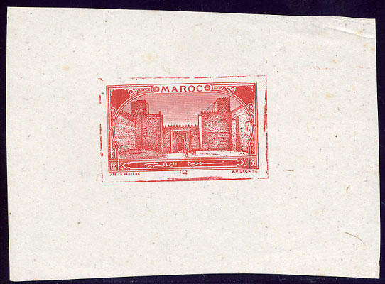 Morocco_1917_Yvert_66a-Scott_58_unissued_in_typo_Fes_etat_red_AP
