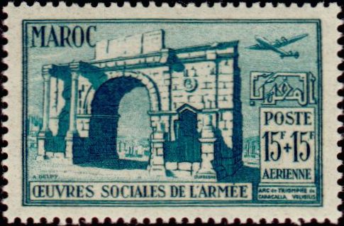 Morocco_1950_Yvert_PA80-Scott_CB41