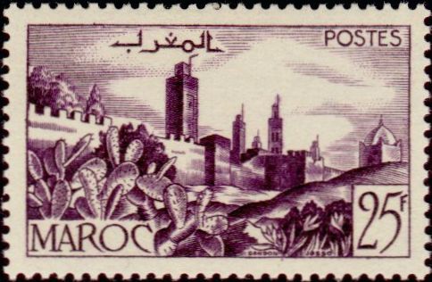 Morocco_1954_Yvert_334-Scott_300