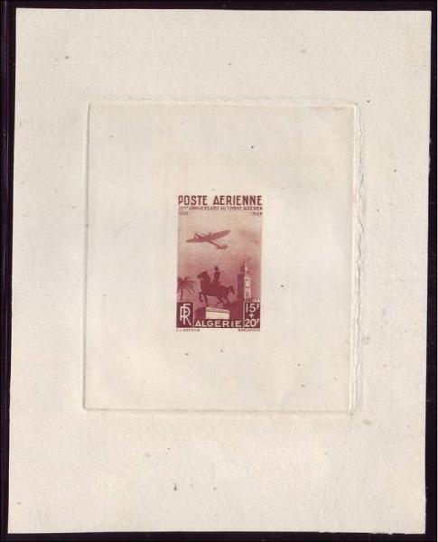 Algeria_1949_Yvert_PA13-Scott_CB3_brown-red