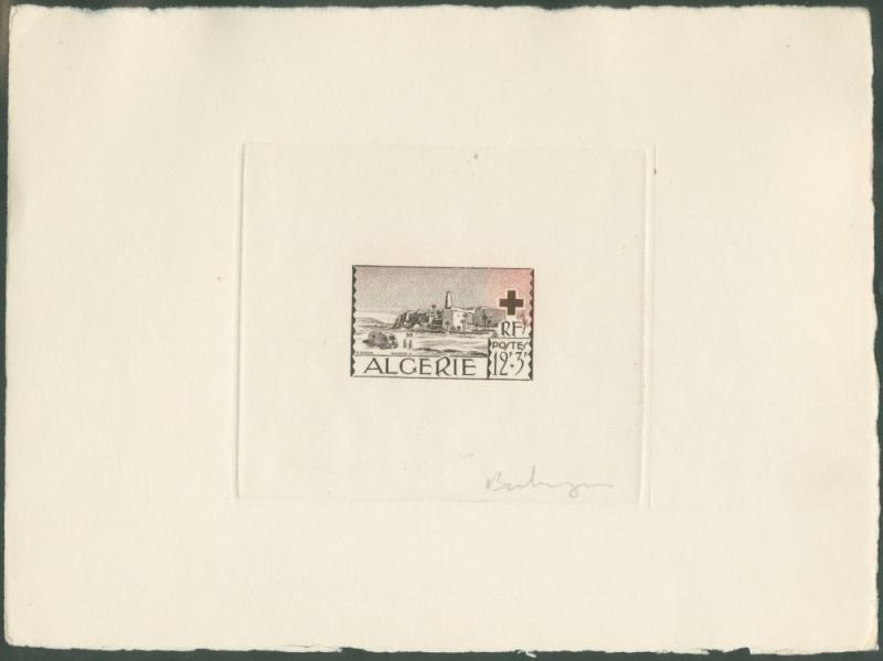 Algeria_1952_Yvert_301-Scott_B68_sepia_+_red-brown