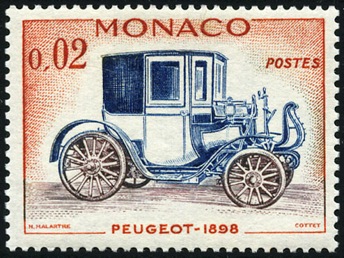 Monaco_1961_Yvert_558-Scott_486