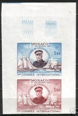 Monaco_1966_Yvert_702-Scott_641_pair